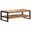 vidaXL Mesa de centro 120x60x40 cm madeira recuperada maci&ccedil;a