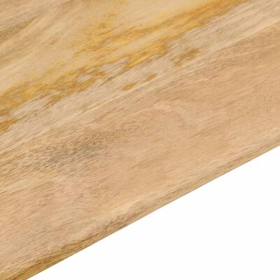 vidaXL Mesa de jantar 112x52x76 cm madeira de mangueira maciça