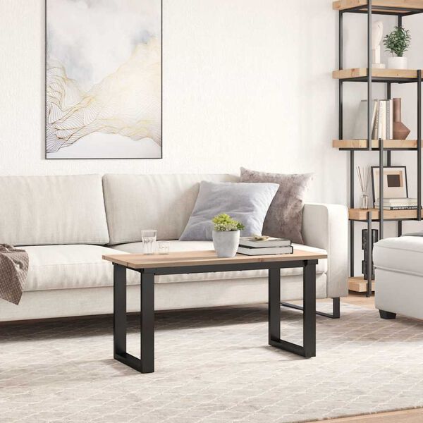 vidaXL Tampo de mesa retangular 90x40x1,7 cm pinho maci&ccedil;o