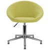 vidaXL Cadeira de escrit&oacute;rio girat&oacute;ria tecido verde