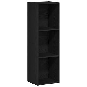 vidaXL Estante 36x30x114 cm derivados de madeira carvalho preto