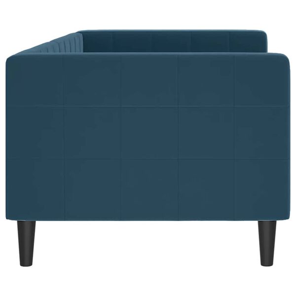 vidaXL Sof&aacute;-cama 80x200 cm veludo azul