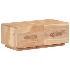 vidaXL Mesa de centro 90x50x35 cm madeira recuperada maci&ccedil;a