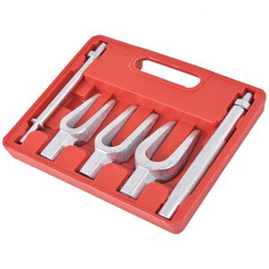 vidaXL Conjunto extrator de r&oacute;tulas 17/23/28mm p/ manuten&ccedil;&atilde;o autom&oacute;vel