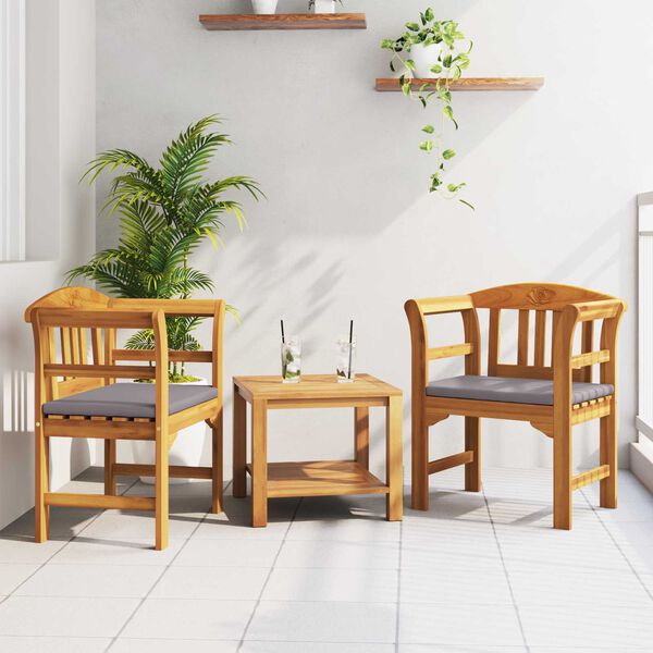 vidaXL Banco de Rosa Natural 68,5 x 46 x 82,5 cm