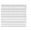 vidaXL Cortina Veneziana Branco 145 x 130 cm 35 mm