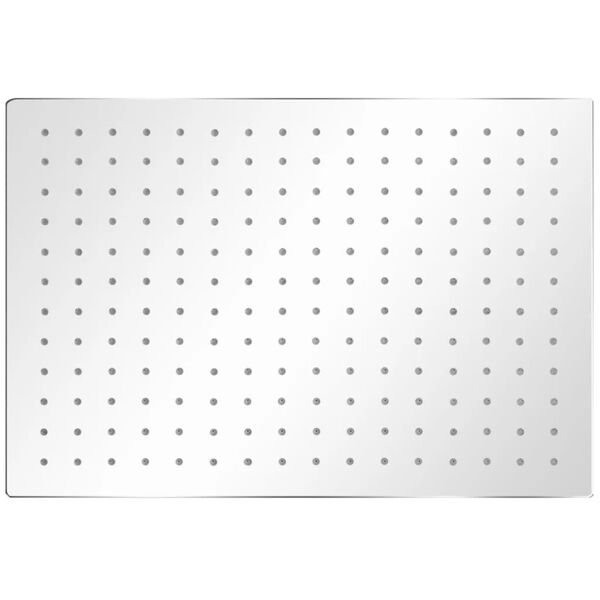vidaXL Cabe&ccedil;a de chuveiro retangular a&ccedil;o inoxid&aacute;vel 30x40 cm