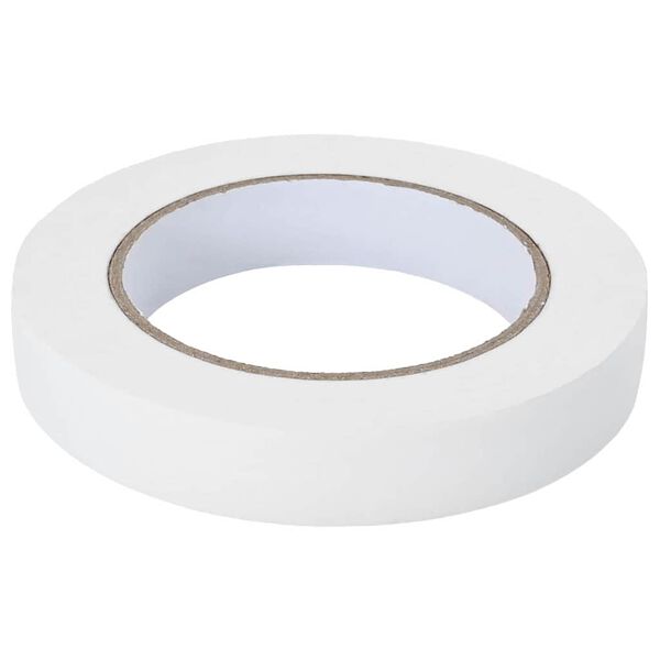 vidaXL Fitas de M&aacute;scara para Pintores 12 pcs Branco 19mm x 50m Papel