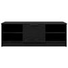vidaXL Gabinete para TV Carvalho Preto 102 x 35 x 36,5 cm