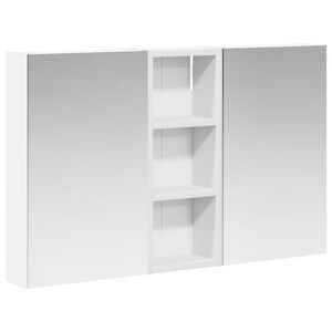 vidaXL Conjunto de Arm&aacute;rios para Banheiro 3 pcs 80 x 10,5 x 50 cm