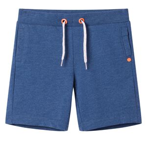 vidaXL Cal&ccedil;&otilde;es de crian&ccedil;a com cord&atilde;o azul-escuro mesclado 116