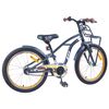 vidaXL Bicicleta Infantil 18 Polegadas para 5-7 anos Cinza Escuro