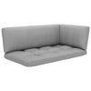 vidaXL 6 pcs conj. lounge paletes c/ almofad&otilde;es pinho impregnado