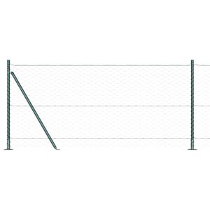 vidaXL Poste de Cerca Verde