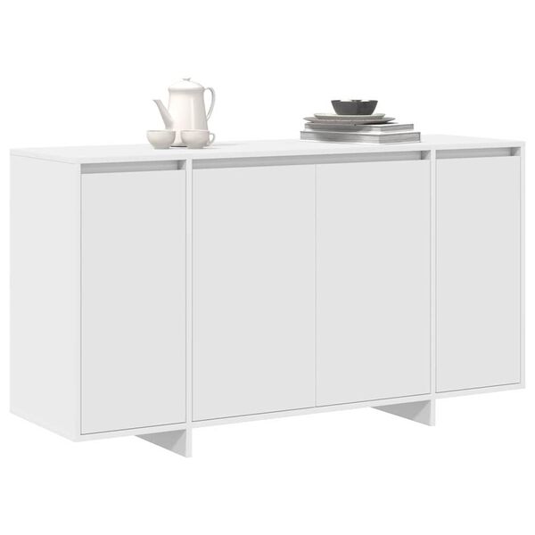 vidaXL Buffet Branco 135 x 41 x 75 cm Madeira processada