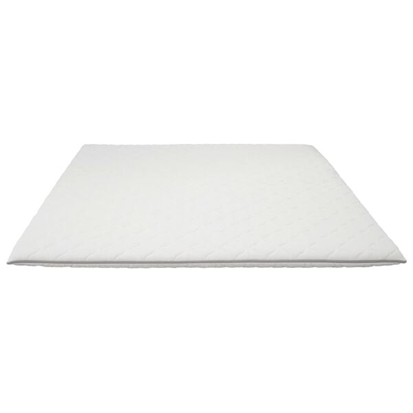 vidaXL Sobrecolch&atilde;o 160x200 cm espuma viscoel&aacute;stica c/ mem&oacute;ria 6 cm