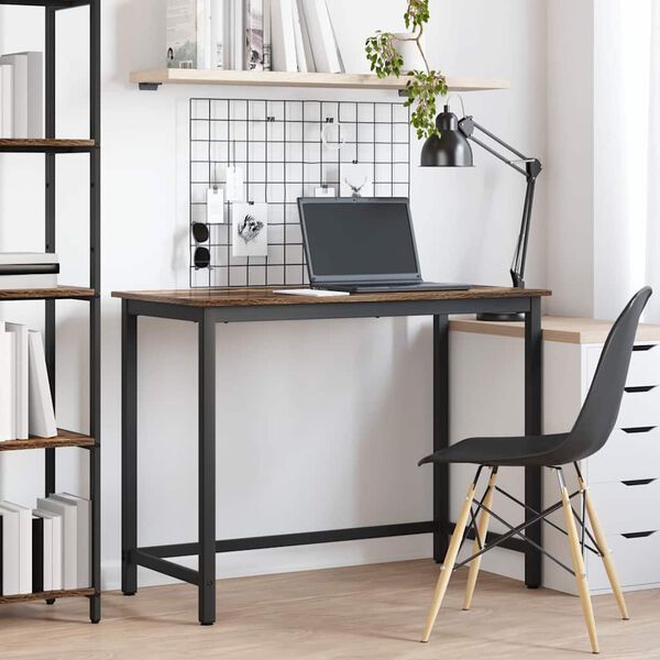 vidaXL mesa Carvalho Defumado 80 x 50 x 76,5 cm