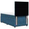vidaXL Cama boxspring com colch&atilde;o 90x190 cm veludo azul