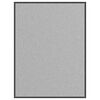 vidaXL Capacho 90x120 cm cinzento