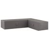 Madison Cobertura para lounge de exterior 235x235x70 cm cinzento