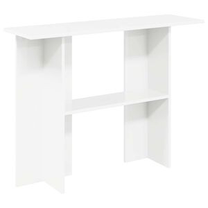 vidaXL Aparador Branco 100 x 30 x 75 cm Derivados de Madeira
