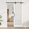 vidaXL Porta Deslizante Branco 78 x 211 cm