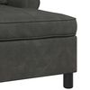 vidaXL Chaise Lounge Preto 91 x 157 x 91 cm Couro Sint&eacute;tico