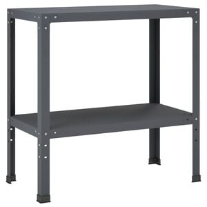 vidaXL Mesa de envasamento 100 x 40 x 80 cm A&ccedil;o revestido a p&oacute;