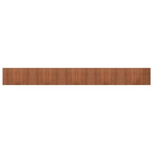 vidaXL Tapete retangular 60x500 cm bambu castanho