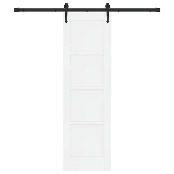 vidaXL Porta Deslizante ORKDAL Branco 61 x 198,5 cm