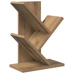 vidaXL Estante de Livros em &Aacute;rvore 3 N&iacute;veis 30 x 18 x 40 cm