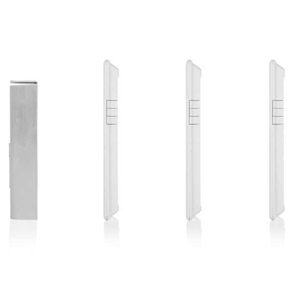 Smartwares Videoporteiro 3 apartamentos 20,5x8,6x2,1 cm branco