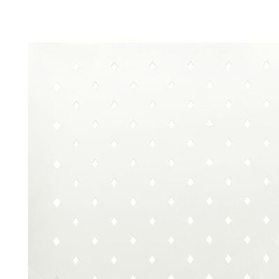 vidaXL Divisória de quarto com 5 painéis aço 200x180 cm branco