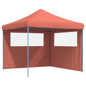 vidaXL Tenda de Festa Terracota 292 x 292 x 315 cm Tecido Oxford