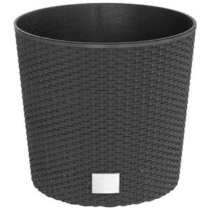 vidaXL Vaso com interior remov&iacute;vel 15 / 15,3 L vime PP antracite