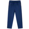 Cal&ccedil;as de crian&ccedil;a com cord&atilde;o azul-marinho 140