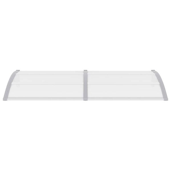 vidaXL Toldo de porta 200x100 cm PC cinzento