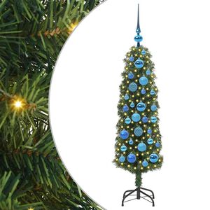 vidaXL &Aacute;rvore de Natal Artificial Verde 120 cm PVC e A&ccedil;o e Pl&aacute;stico