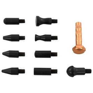 vidaXL Ferramentas retoque 10 pcs repara&ccedil;&atilde;o mossas s/ repintura