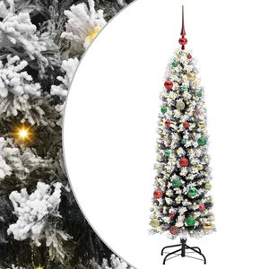 vidaXL &Aacute;rvore de Natal Artificial Verde 150 cm PVC e A&ccedil;o e Pl&aacute;stico
