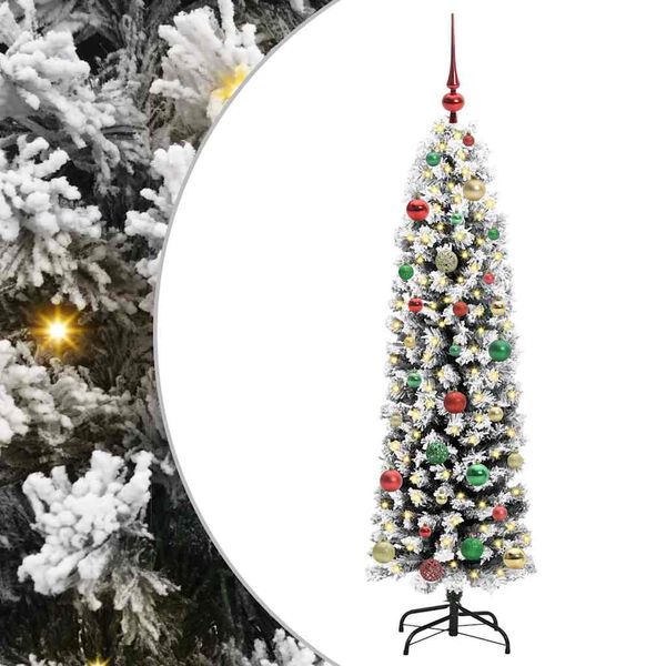 vidaXL Árvore de Natal Artificial Verde 150 cm PVC e Aço e Plástico