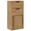 vidaXL Arm&aacute;rio lateral gavetas ODDA 40x24x79 cm pinho de madeira maci&ccedil;a