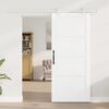 vidaXL Porta Deslizante Branco 86 x 198,5 cm