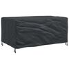 vidaXL Capa para M&oacute;veis Liso Preto 172 x 113 x 73 cm 600D