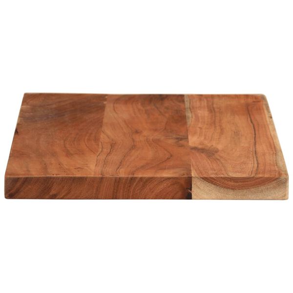 vidaXL Tampo de mesa retangular 50x20x2,5 cm madeira de ac&aacute;cia maci&ccedil;a
