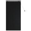 vidaXL Cortina Veneziana Preto 95 x 160 cm 35 mm