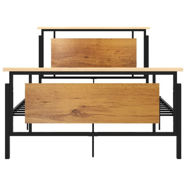 vidaXL Estrutura de cama 120x200 cm metal