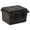 vidaXL Mala de viagem port&aacute;til 27x25x18 cm PP preto