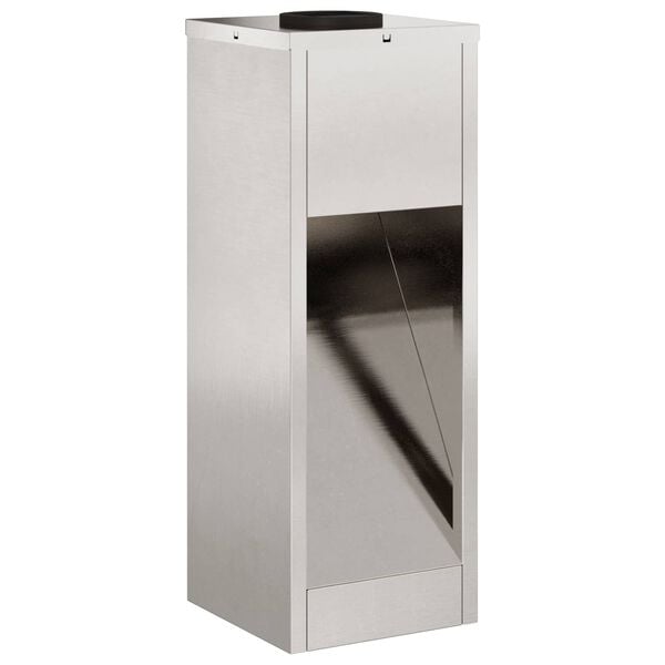 vidaXL Luz Solar LED de Caminho 2 pcs Aço inoxidável Aço inoxidável