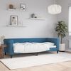 vidaXL Sof&aacute;-cama 80x200 cm veludo azul